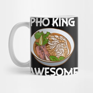 Pho King Awesome, Pho Noodle Soup, Vietnamese Mug